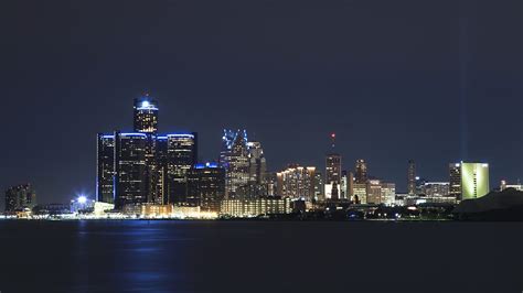 Downtown Detroit Skyline From Belle Isle - Michigan.Photography