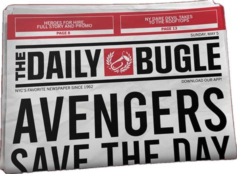 Daily Bugle Issue | Heroes for hire, Daredevil, Newspaper