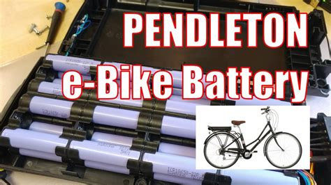 Halfords Pendleton Phylion 36V li-ion e-bike battery and BMS summary - YouTube