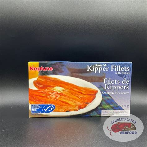 Neptune Scottish Kipper Fillets | Caudle's Catch Seafood