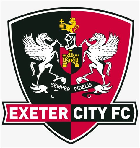 Exeter City Fc Football Club Shield Logo Vector - Exeter City Fc Logo - 1200x1200 PNG Download ...