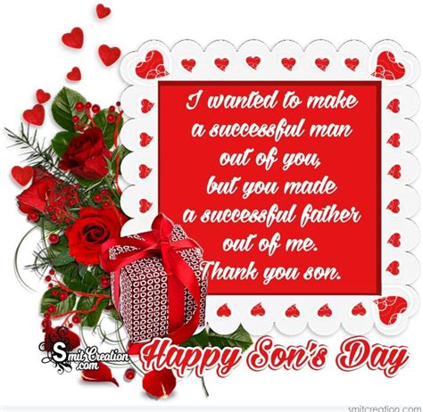 Happy Son’s Day - SmitCreation.com