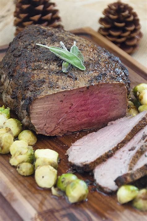 ROAST NEW YORK STRIP LOIN WITH GARLIC HERB CRUST Recipe