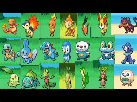 Pokemon Fire Red Extended -All Gen Starters Locations. How to get KALOS ...