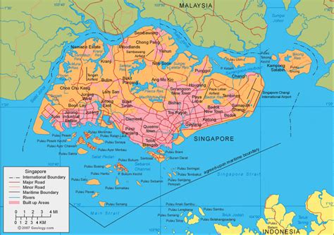 Malaysia Singapore Border Map