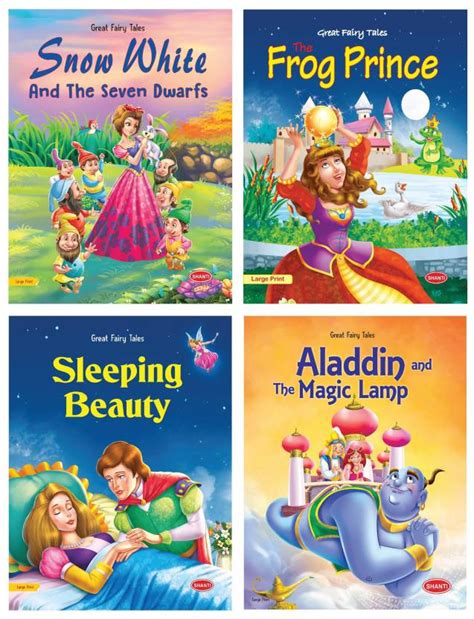 Fairy Tales Story Books For Kids-Great Fairy Tales - Aladdin & The ...