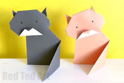 Easy Origami for Kids! - Red Ted Art's Blog