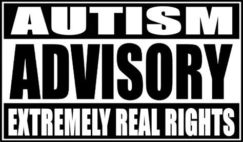 Autism Advisory Logo (Parental Advisory Parody) : Jed McCastle : Free Download, Borrow, and ...