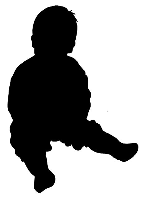 Free Baby Silhouette, Download Free Baby Silhouette png images, Free ...