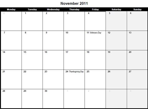 printable pdf november 2011 calendar | november 2011 calendar pdf