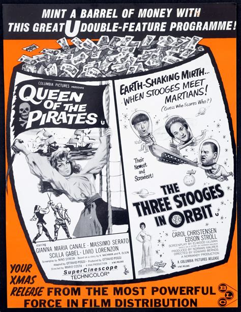 THREE STOOGES IN ORBIT | Rare Film Posters