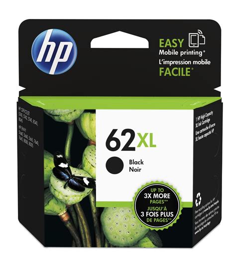 HP 62XL Black Original Ink Cartridge (C2P05AN) - Walmart.com - Walmart.com