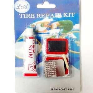 Bike Tire Repair Kit 8pcs - Dollar Store