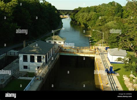 AJD57868, Lockport, NY, New York, Erie Canal, Locks and Erie Canal ...