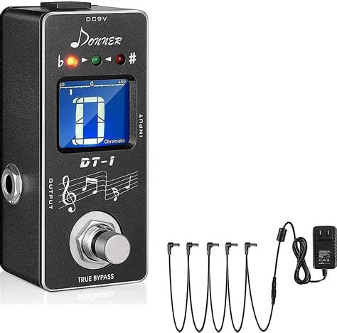 Chromatic Guitar Tuner Pedal & DPA-1 Guitar Pedal Power | Reverb