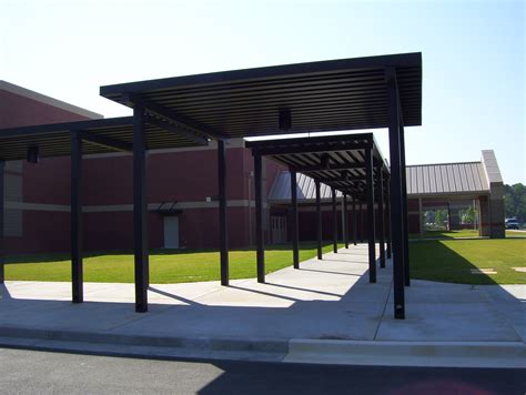 Extruded Aluminum Covered Walkways | Walkway Canopies