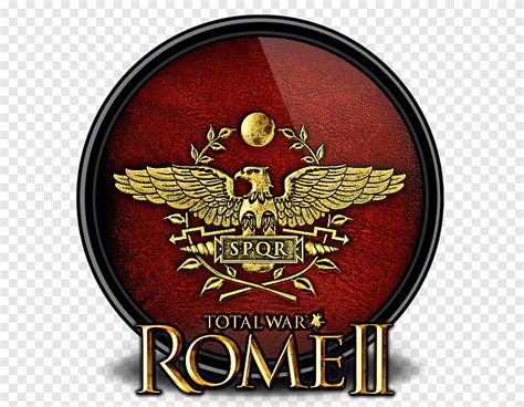 Total War ROME II v2, Total War Rome II logo, png | PNGEgg