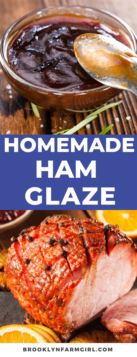 Homemade Ham Glaze (Easy to Make) - Brooklyn Farm Girl