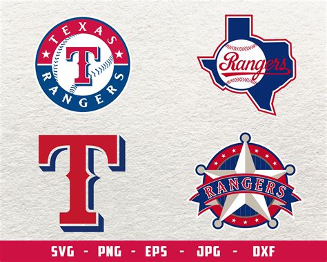 Texas Rangers Baseball Team Logo Texas Rangers Baseball Team | Etsy