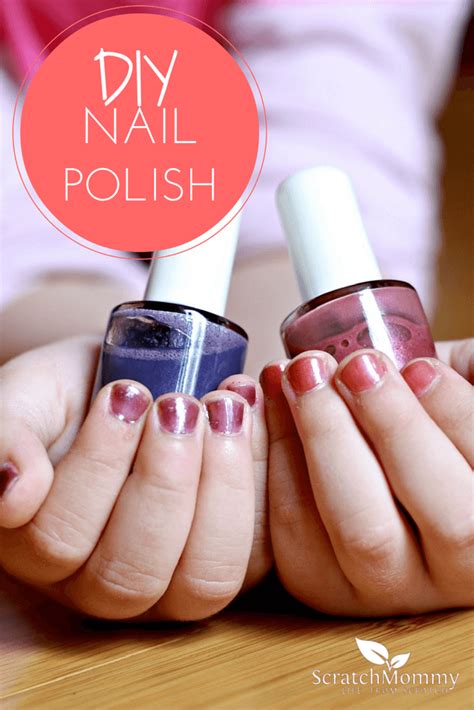 DIY Nail Polish is Perfect for Kids and Summer Pedicures | Scratch Mommy