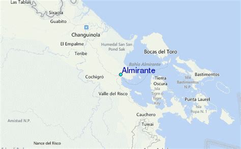 Almirante Tide Station Location Guide