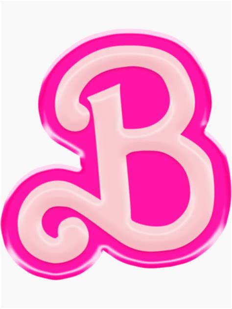 "Barbie Logo" Sticker for Sale by TodoroGui | Redbubble