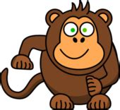 Cute monkey clip art free clipart images 3 - Clipartix