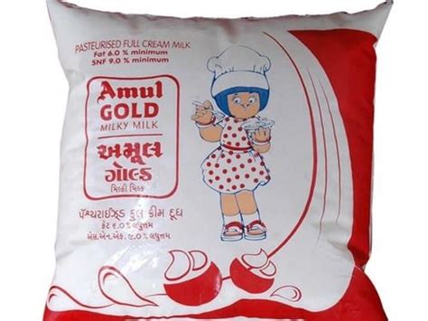 100% Pure Fresh Nutrient Enriched Amul Gold Pasteurised Full Cream Milk Age Group: Baby at Best ...