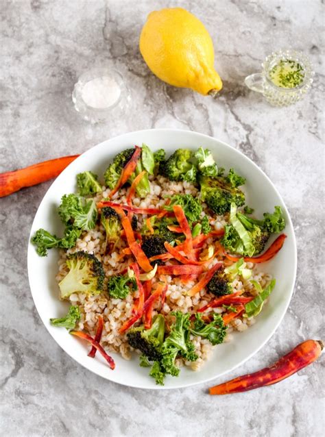 Roasted Broccoli and Barley Salad: Add This Low-GI Barley Salad to Your Weekly Menu