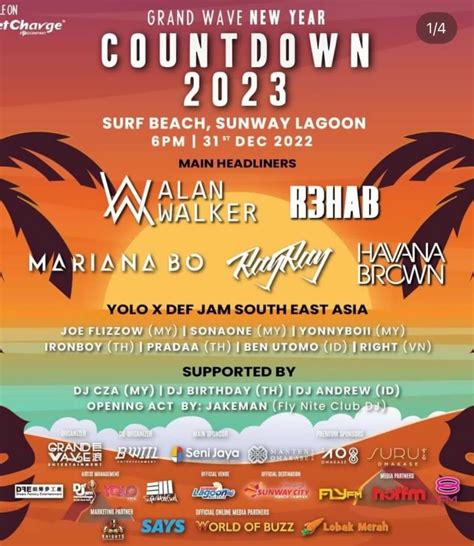 Grand Wave Countdown 2023 Sunway Lagoon, Tickets & Vouchers, Event ...