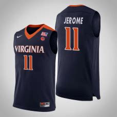 Virginia Cavaliers #11 Ty Jerome College Basketball White Jersey