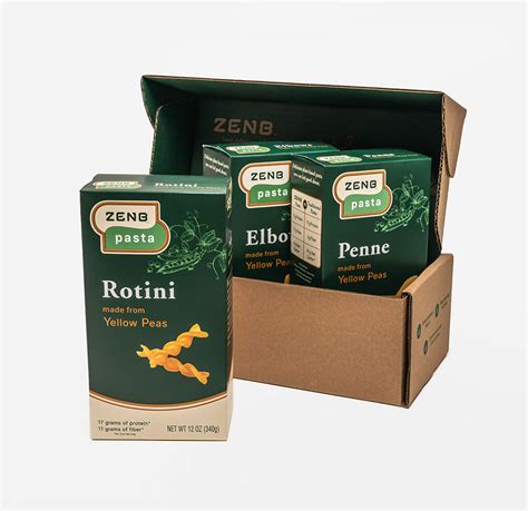 3-count Plant-Based & Gluten Free Yellow Pea Pasta Starter Pack | ZENB