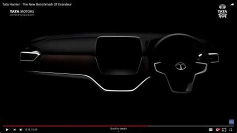 Tata Motors releases teaser video of Harrier's interior | Team-BHP