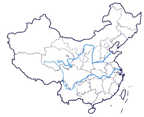 China Map Coloring Page