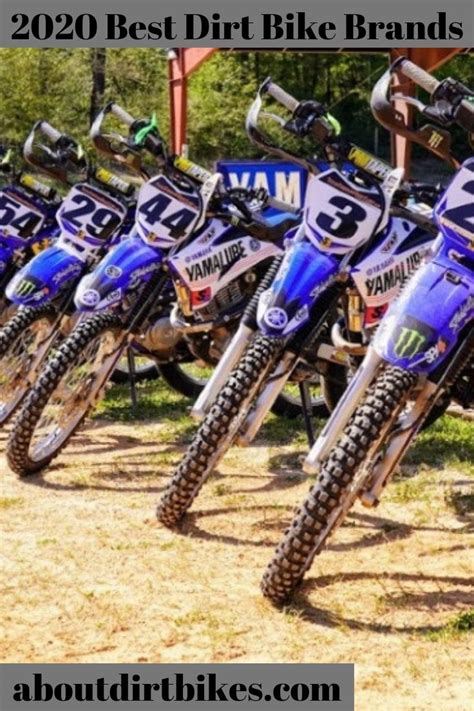 Find out the best Dirt Bike brands for 2020 and which will suit you | Cool dirt bikes, Dirt bike ...