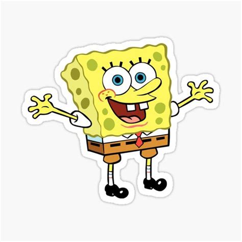 Sponge Bob Stickers for Sale | Spongebob birthday, Spongebob drawings ...