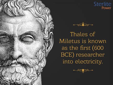 Thales Of Miletus Electricity