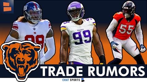 Chicago Bears Trade Rumors On Frank Clark, Leonard Williams & Danielle ...