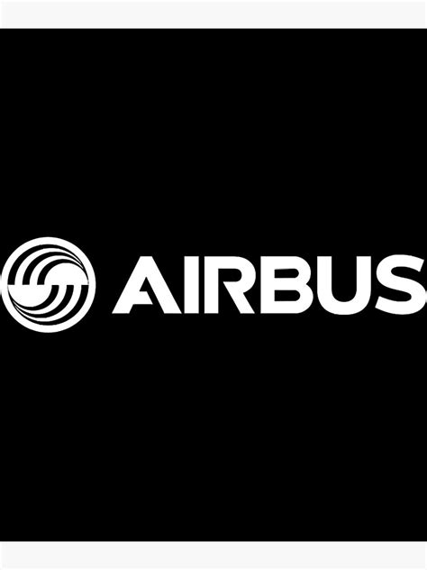 "Airbus logo White" Poster for Sale by AntonySamson | Redbubble