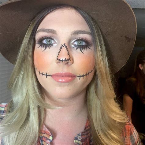 How To Do Cute Scarecrow Makeup | Saubhaya Makeup