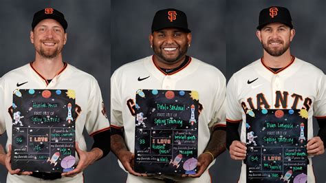 Spring Training 2020: San Francisco Giants players pose for 'back-to ...