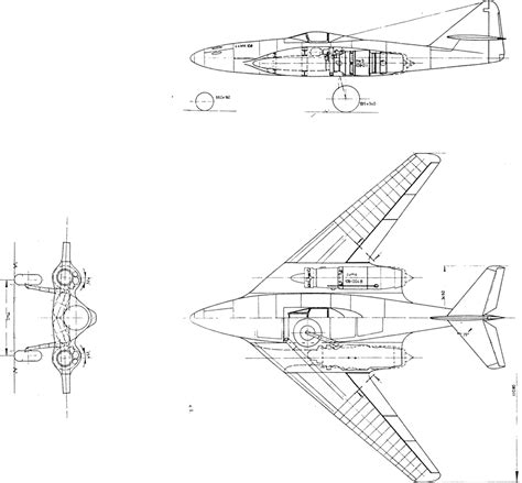 Messerschmitt Me 262 Blueprints