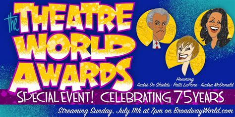 VIDEO: The Theatre World Awards: Special Event Celebrating 75 Years ...