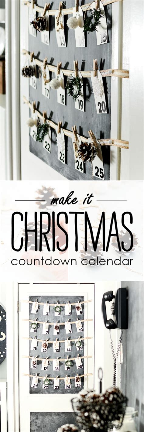 Merry Christmas Countdown Calendar - It All Started With Paint