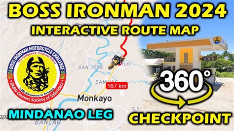 Boss Ironman 2024 Route Map - Karon Pennie