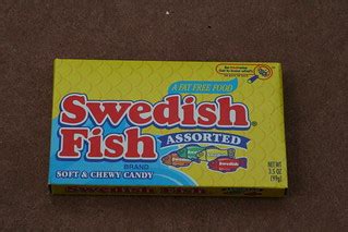 Stephanie's dessert from Canada in Epcot: Swedish Fish (ma… | Flickr