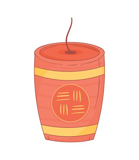 chinese fireworks gunpowder barrel 16926709 Vector Art at Vecteezy