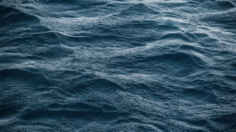 dark water blue and ocean 4k HD Wallpaper