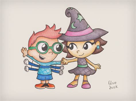 Halloween Leo and June *Request* by BlueDusk28 on DeviantArt