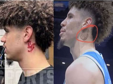 LaMelo Ball spotted covering his “LF” neck tattoo, sparks rumors of ...